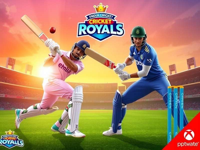 India Cricket Royals Game Cover